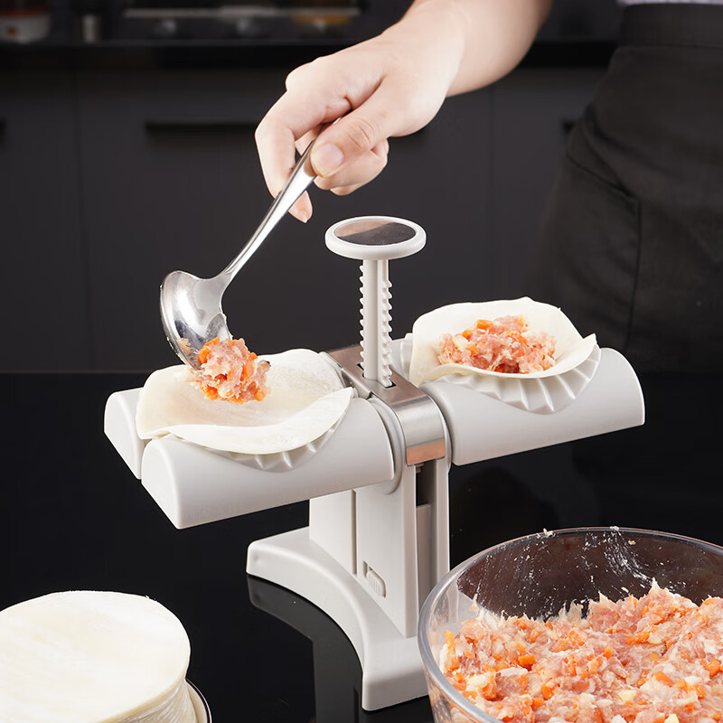 多川自动包饺子神器新款家用小型机器模型模具捏包水饺工具做饺子机