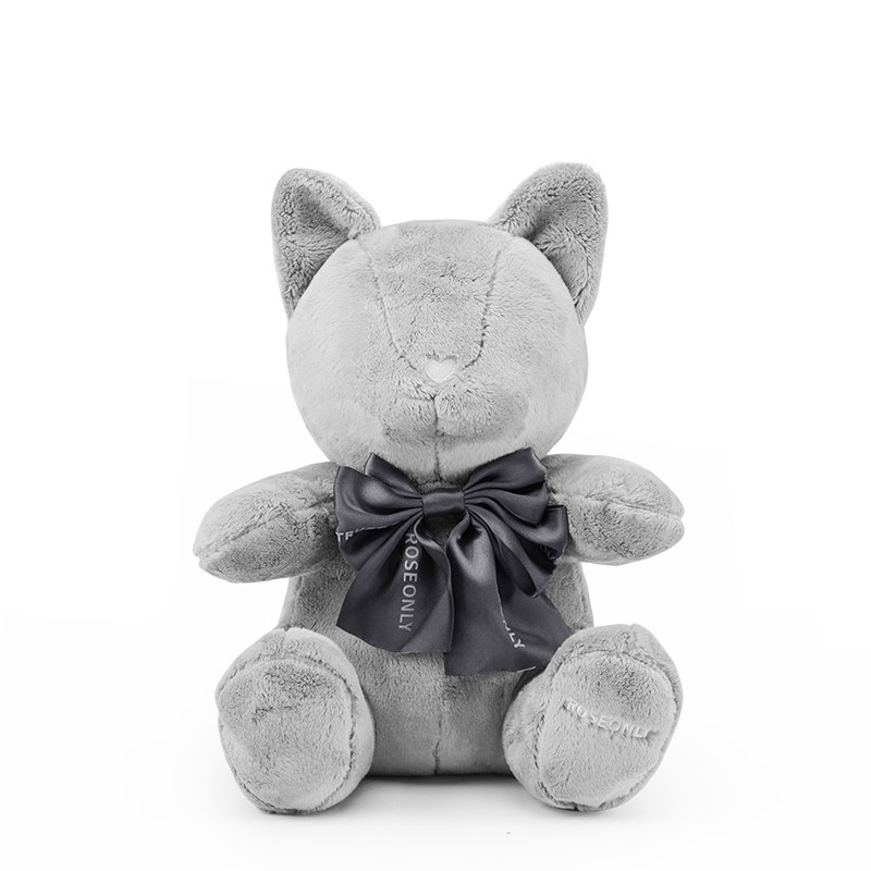 ROSEONLY(诺誓) 毛绒玩偶可爱抱抱猫 说话版新款 送女生的创意礼物 生日礼物