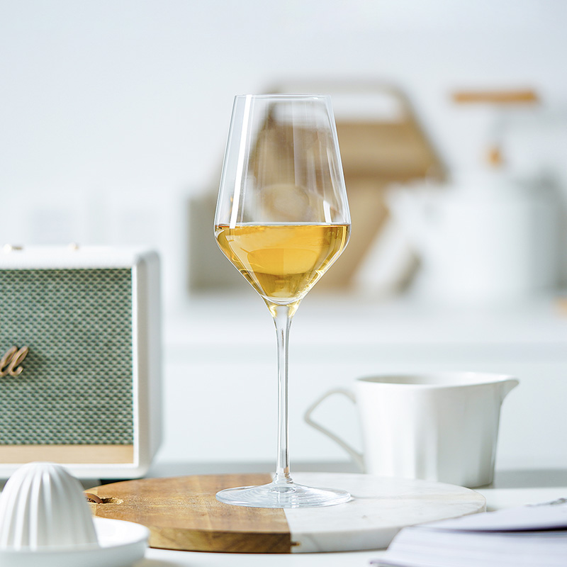 莎庭(sartill)白葡萄酒杯 仿水晶玻璃红酒杯家用高脚酒杯 仿水晶白