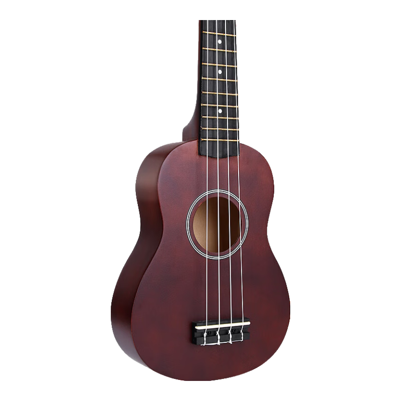 Meideal 美妙斯 曼尔乐器 尤克里里乌克丽丽ukulele单板桃花心木迷你小吉他23英寸款
