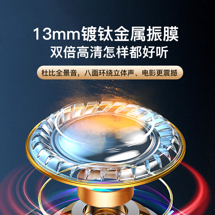 SEWIN无线蓝牙耳机入耳式HIFI音质智能降噪高清通话运动商务高端高品质音乐手机笔记本通用 黑色