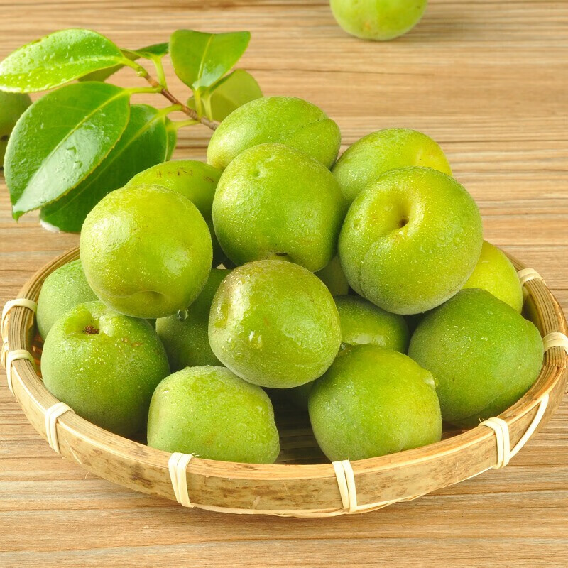 青尊园福建诏安新鲜青梅鲜果酸脆梅子果现摘水果泡酒青梅酵素 2斤