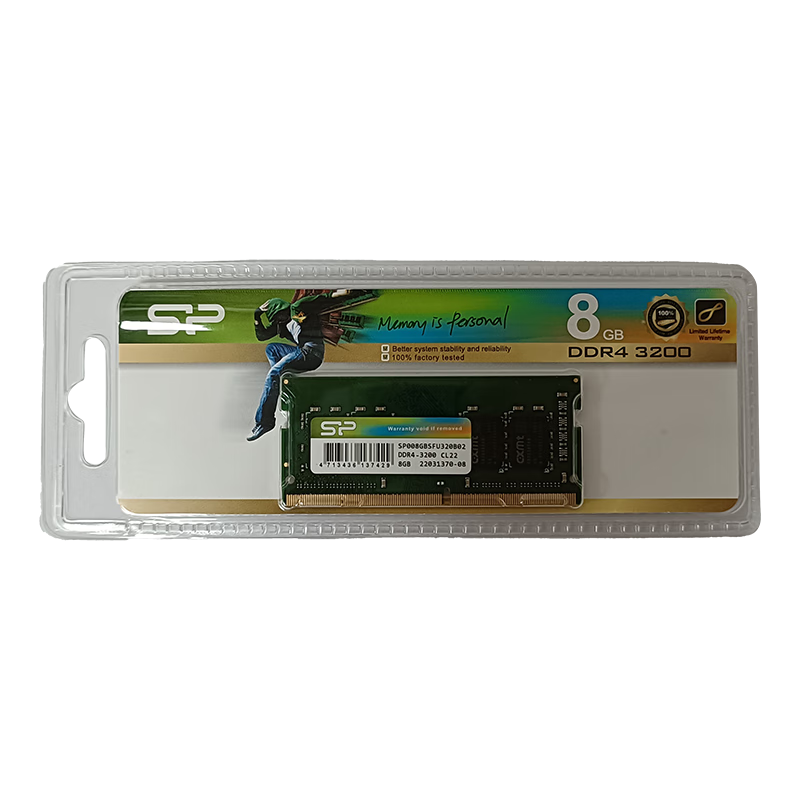 广颖电通SP广颖电通单条 DDR4 8g/16g/32g 3200频率电脑台式机内存条4代游戏内存条 三星颗粒 中国台湾原厂 DDR4/32G/3200