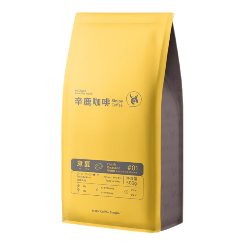 SinloyCoffee/��¹���� ��Ⱥ決 ���ȶ� ��װ ��ʽŨ��ƴ�� 500g*1��