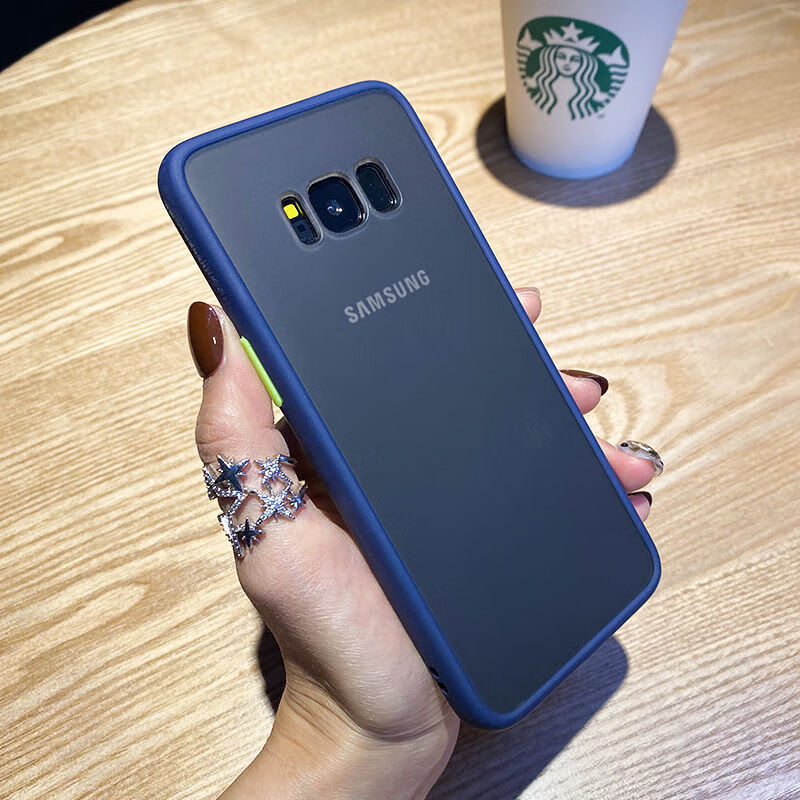 一芯相守 三星s8手机壳男女网红全包防摔galaxys8 曲屏新款sm-g9500