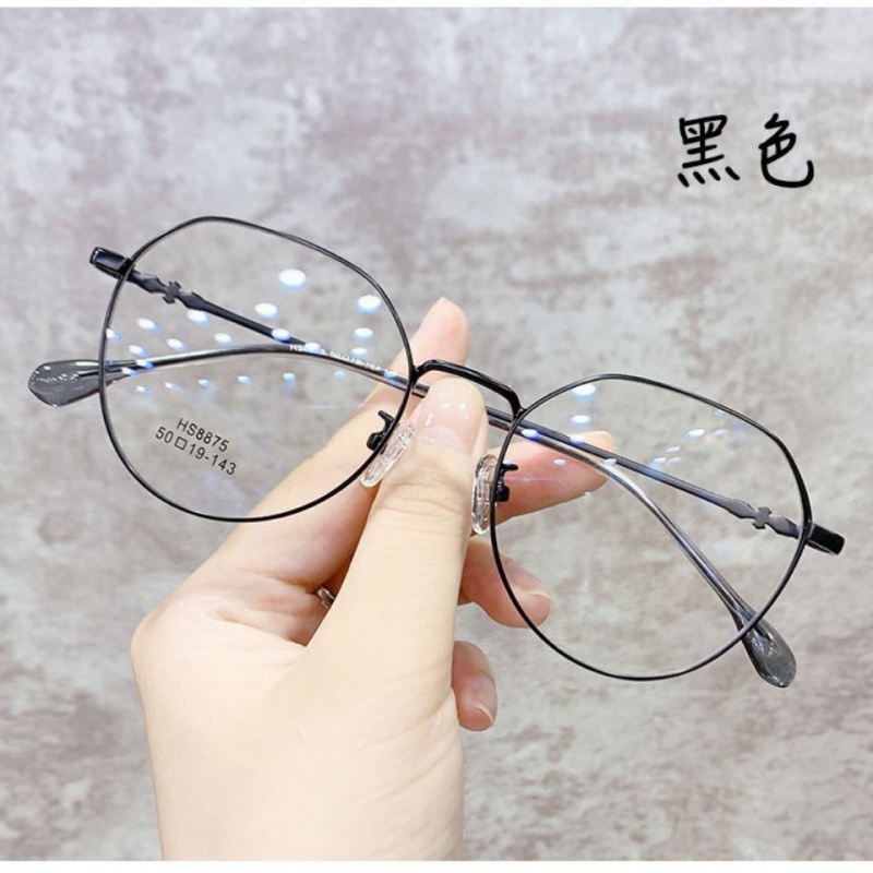 近视眼镜】2021夏季新款防蓝光辐射抗疲劳眼镜框女韩版潮可配有度数平