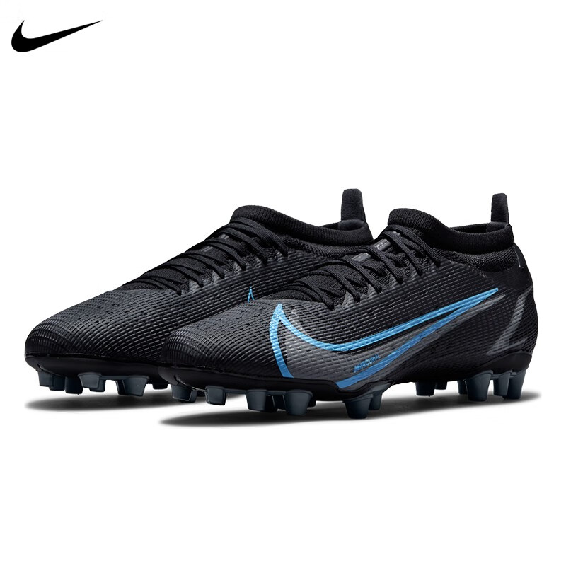 nike耐克足球鞋刺客14 vapor 14 pro ag短钉人造草比赛训练球鞋男 黑