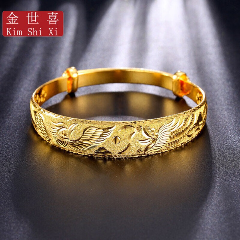 金世喜黄金手镯——享受质量生活的时尚选择|京东查黄金手镯价格走势