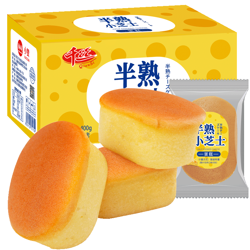 零趣半熟小芝士蛋糕，美食好味道兼备|看京东饼干蛋糕历史价格走势