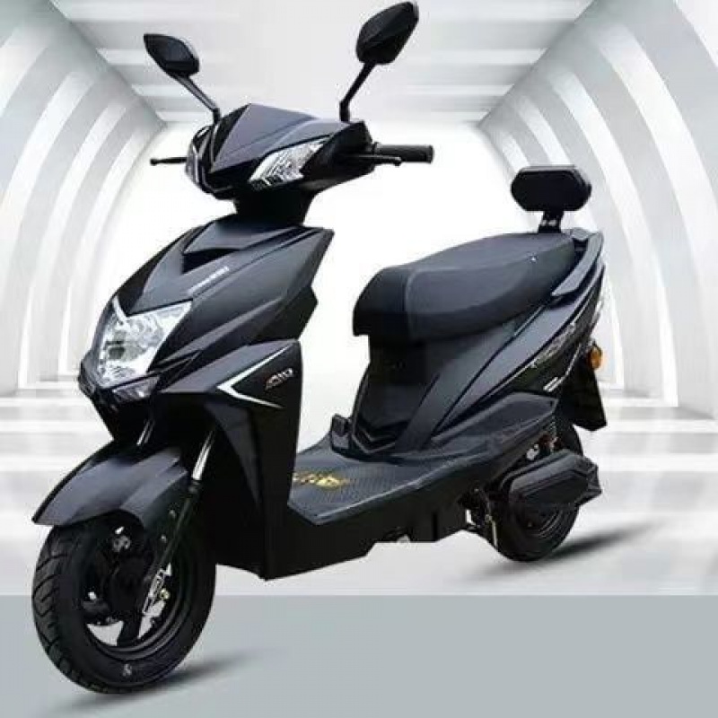 72v电动车价格及图片,可人电动车72v系列 新款尚领电动车60v72v男女成人电动车电瓶车72v电动摩托踏板车爬坡版