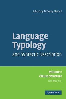预订 language typology 3 volume hardback set