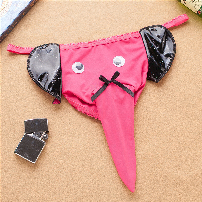 裤卡通小鸟丁字裤性感t裤创意男显大胸带夜店跳舞表演同志gay自慰sm