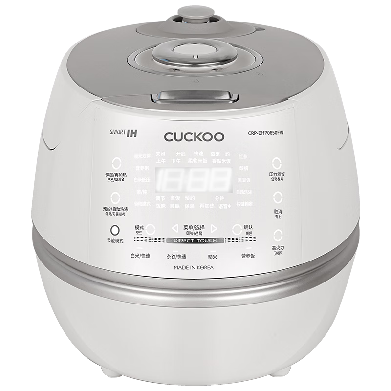 ڲ⣨CUCKOO緹 úԭװڵ緹IHżȶ๦ԤԼʱѹԶϴӲճ DHP0650FW 3L2598.99Ԫ