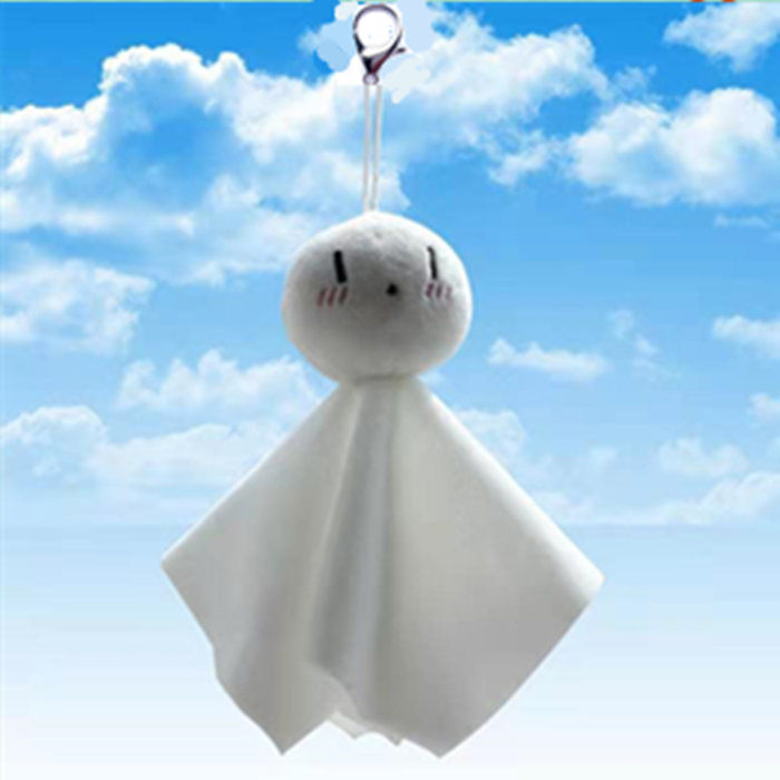 晴天娃娃挂件布艺风铃毛绒布偶公仔少女生可爱包包挂饰房间装饰品