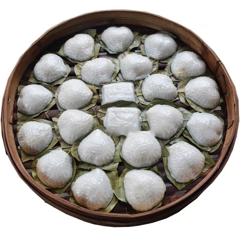 虎钢馋寿桃籺田艾籺茂名电白高州特产籺茂名籺真空包装农家 白籺绿豆