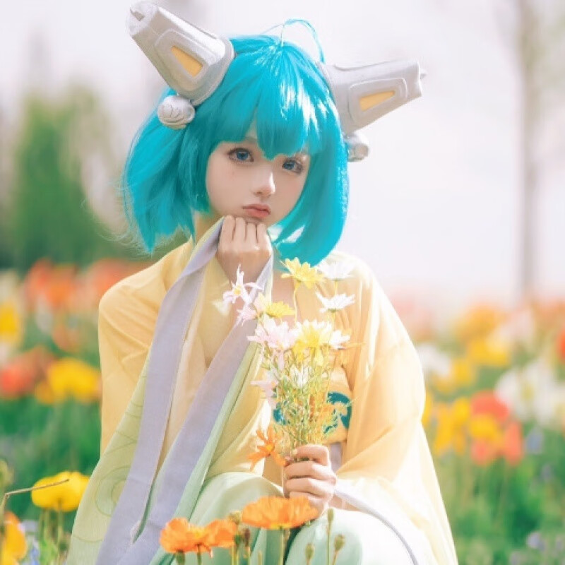 衡曾王者蔡文姬原皮天籁弦音连衣裙cosplay服装cg动漫画款 服装全套