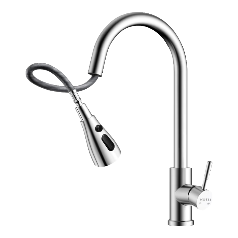 创宙 华帝（VATTI）厨房水龙头冷热水槽洗菜盘 万向旋转抽拉式延伸家用 304不锈钢
