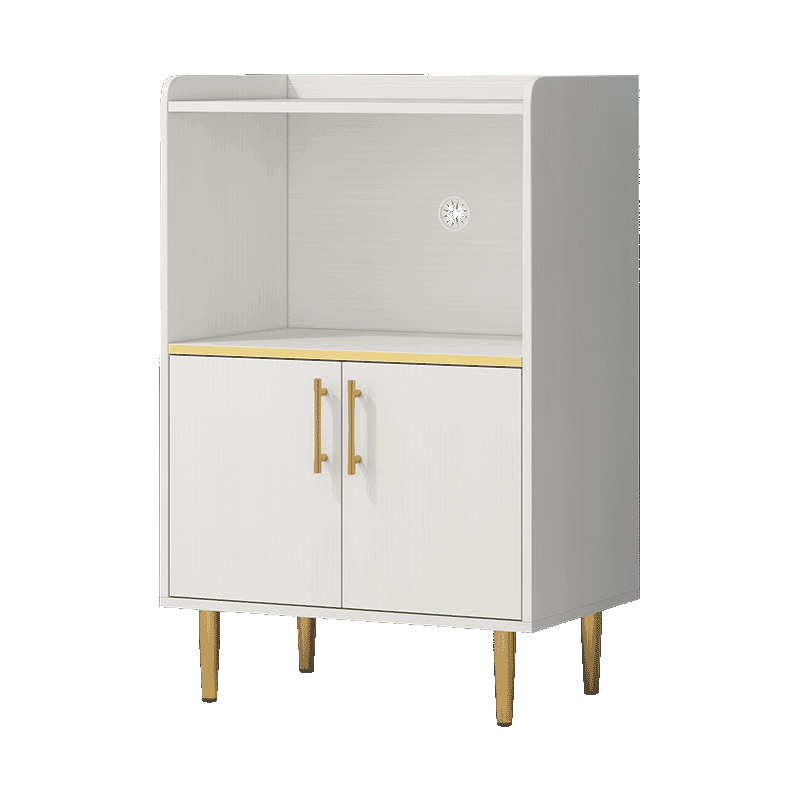 A家 餐边柜 厨房多功能餐厅碗柜茶水储物柜子多功能收纳柜WX209 0.6米餐边柜 组装