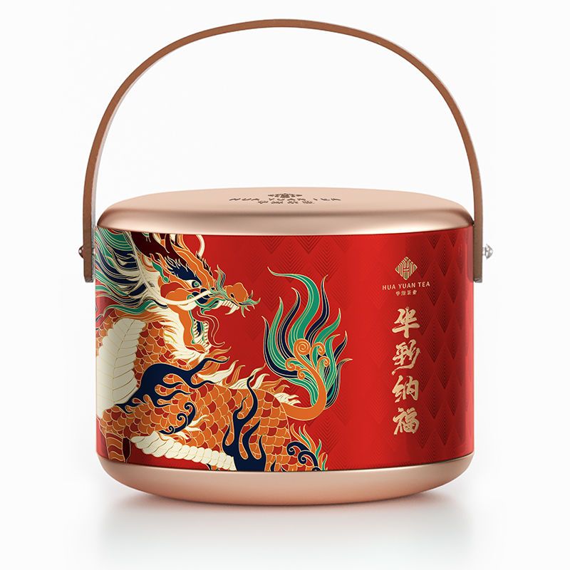 食芳溢华源 华彩纳福 安溪铁i观音茶叶大i红袍岩茶组合茶礼年货节日