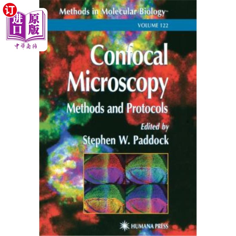海外直订confocal microscopy: methods and protocols 共焦显微镜
