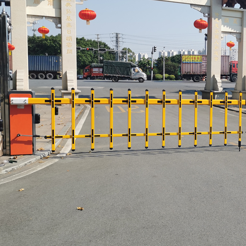 栅栏道闸杆栅栏式停车杆铝合金停车场小区门卫升降栏车挡车杆定制