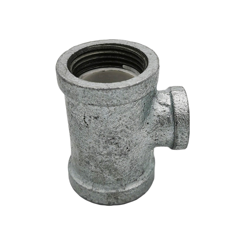 东誉达(dyd)丝接衬塑管件变径三通 镀锌衬塑变径正三通50x40(定制)