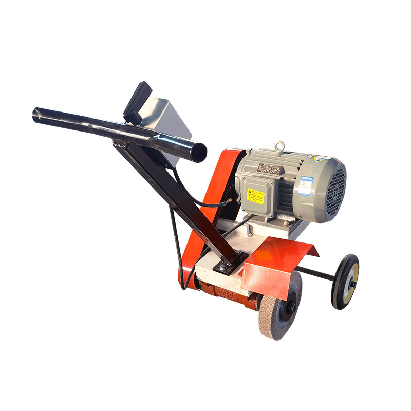 澜世 手推式千叶轮打磨机多功能轻便除锈精磨小型机械千叶轮砂轮抛光