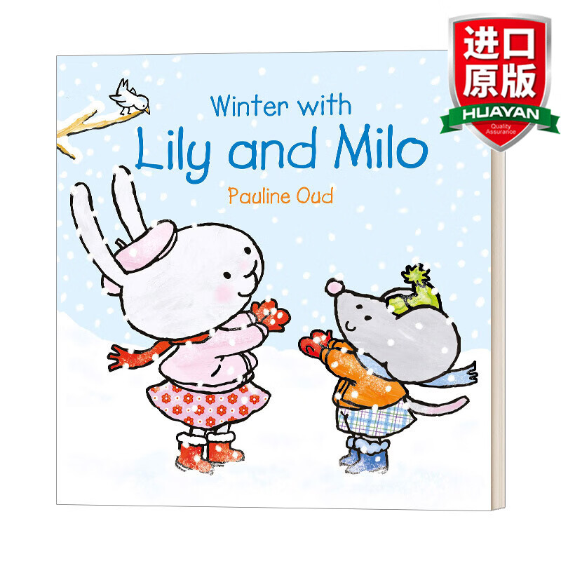 Winter with Lily & Milo 英文原版绘本 莉莉和米洛的冬天 精装 英文版 进口英语原版书籍