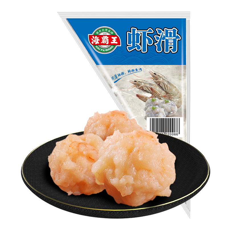 海霸王 虾滑150g*6袋火锅食材海鲜速食关东煮麻辣烫丸子