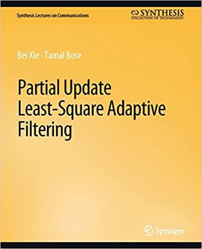预订partial update least-square adaptive filtering