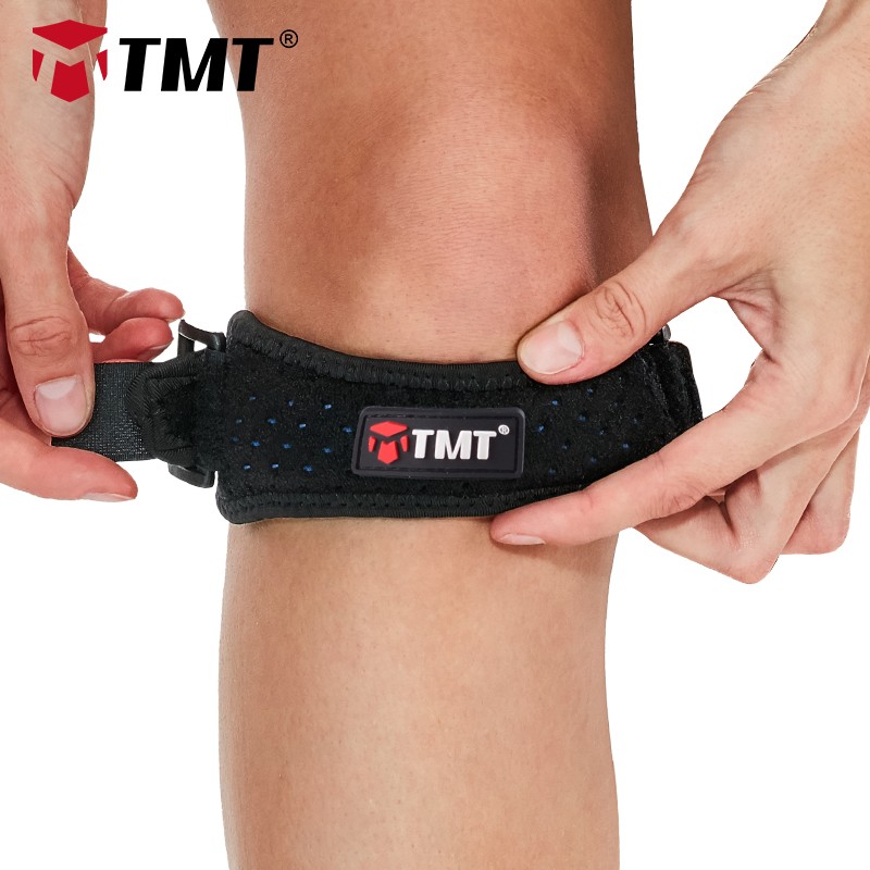 TMT 髌骨带 男女运动护膝跑步健身训练 黑色 L （两只装）