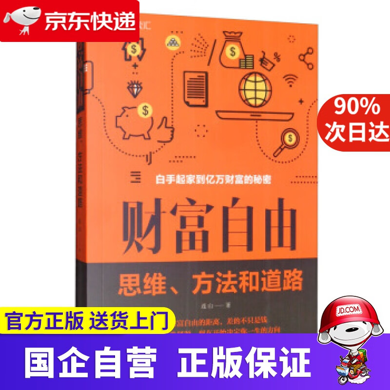 【满59包邮】财富自由 思维,方法和道路 连山 著 中国华侨出版社