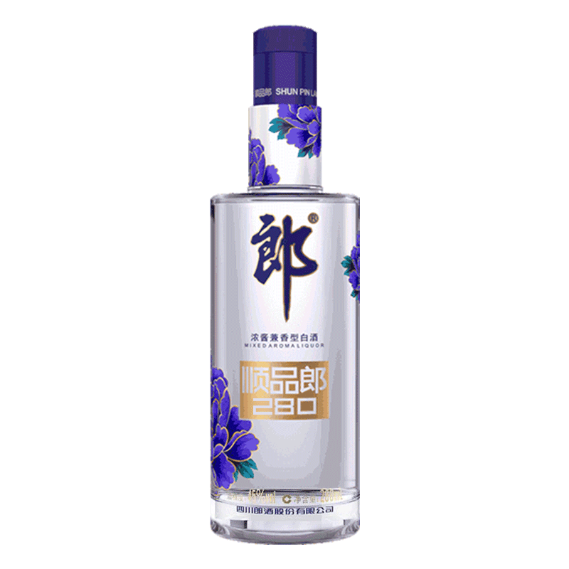 郎酒  新老包装随机发货 蓝顺 45度 280ml 单瓶装