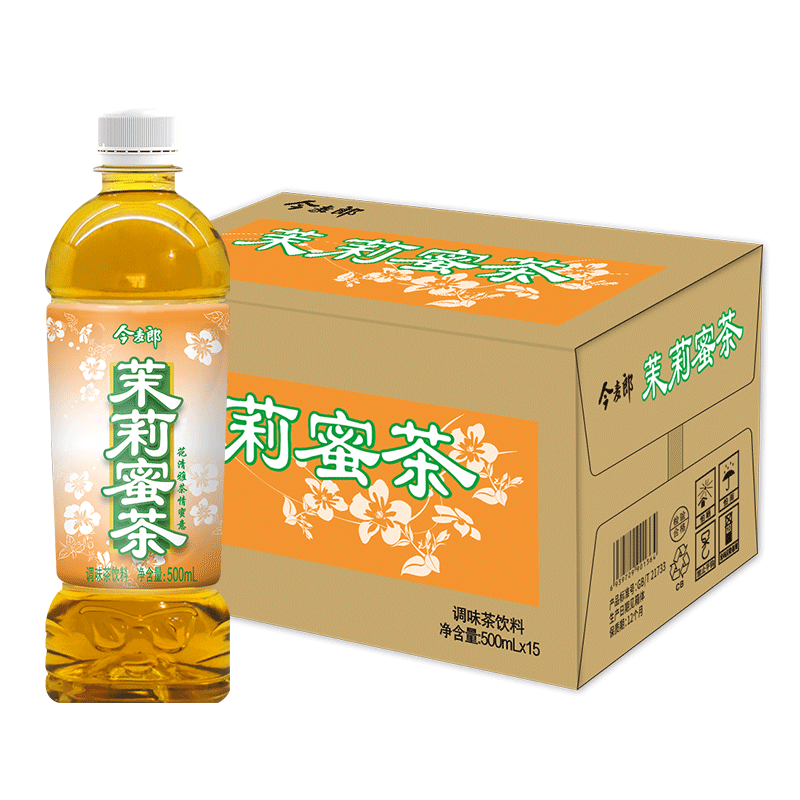 今麦郎果味茶饮料整箱家庭饮品 茉莉蜜茶500ml*15瓶