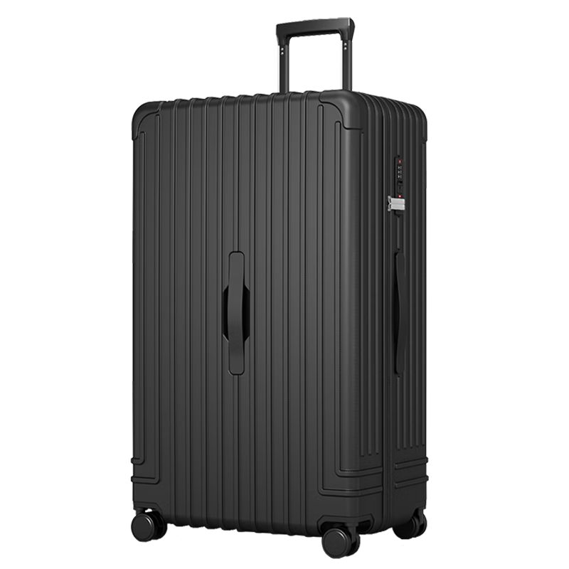SOO行李箱男大容量拉杆箱32英寸超大号皮箱子密码旅行箱女大尺寸黑色