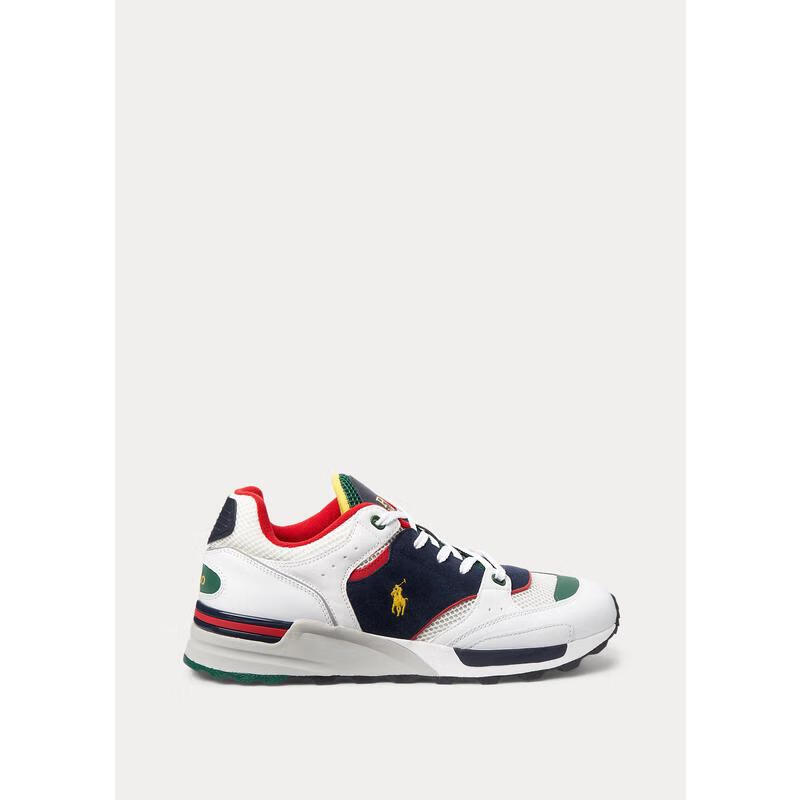 拉夫劳伦(ralph lauren)trackster 200 经典款 时尚拼色防滑耐磨低帮