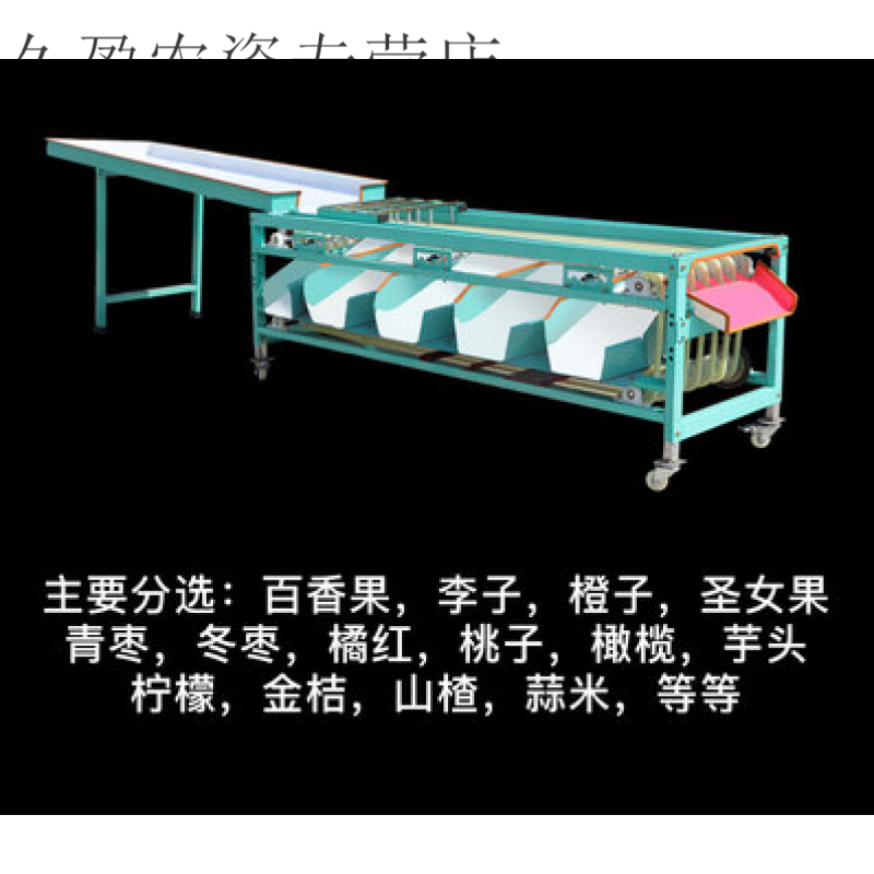 水果選果機(jī)分選機(jī)百香果青柑臍橙冬棗李子篩選機(jī)圣女果蔬分 普通款