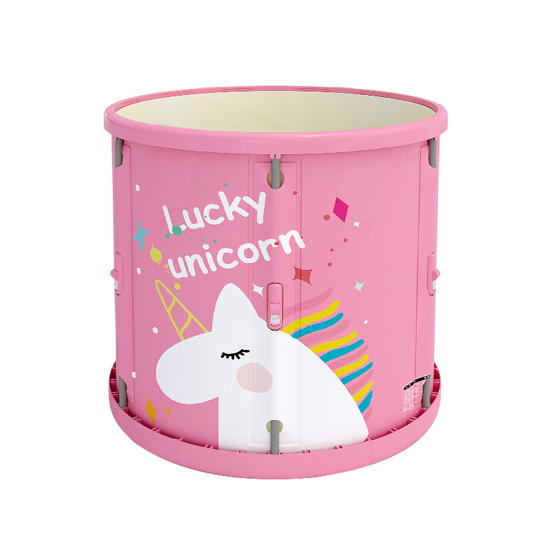 鴻迪泡澡桶成人免安裝洗澡桶折疊浴桶浴缸保溫家用浴盆泡澡盆洗澡神器 獨(dú)角獸【基礎(chǔ)包】