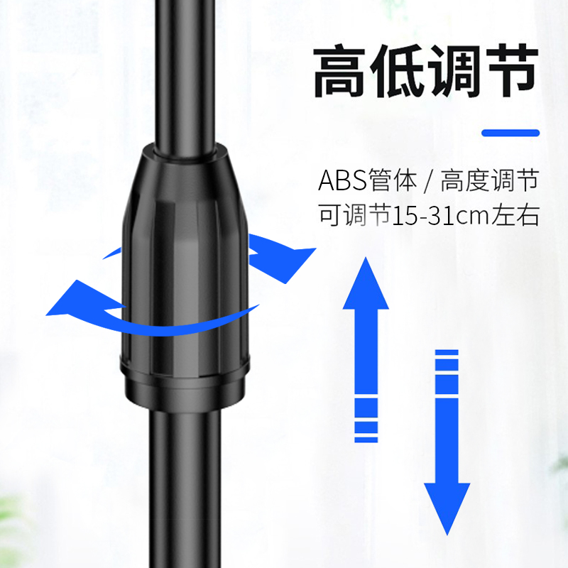 索爱 soaiy MZ2 无线话筒桌面直播支架 麦克风支架防震架台式话筒架 麦架立式桌面话筒底座可升降支架弹簧夹