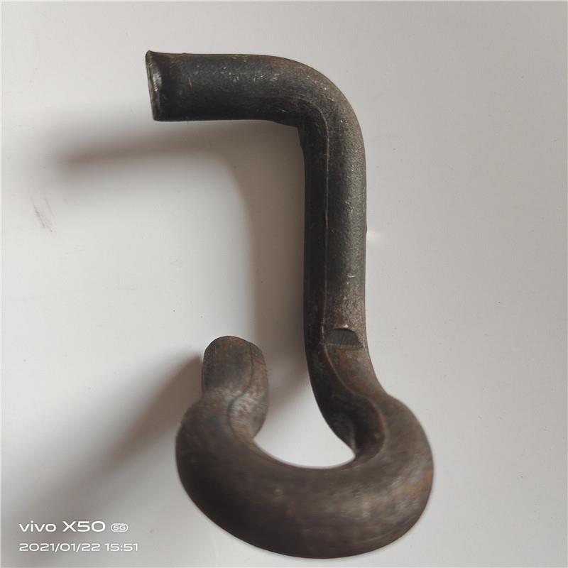 钢模板扣件建筑卡扣卡子回型钩子u型s型卡小扣钢模扣件 12毫米圆钢