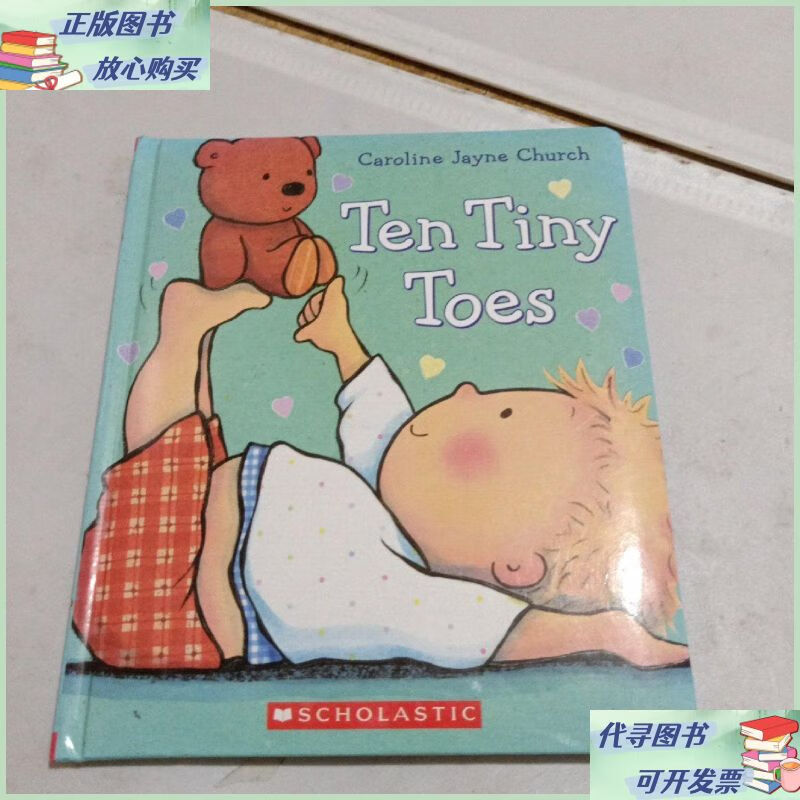ten tiny toes cartwheel books; brdbk edition二手9成新