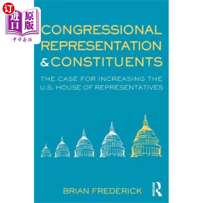 海外直订congressional representation & constituents 国会代表和