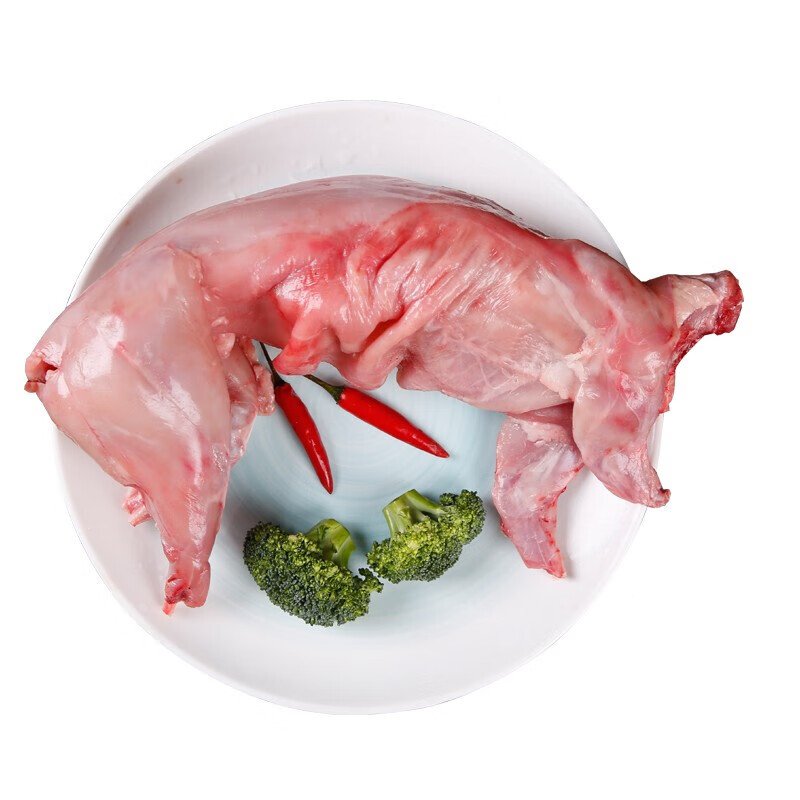 果亦橙【现杀兔子肉】散养新鲜兔肉整只杀完每只2斤左右 现杀兔子 现