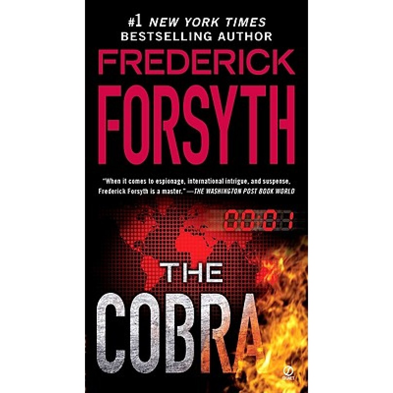 the cobra 英文原版 惊悚恐怖小说 frederick forsyth