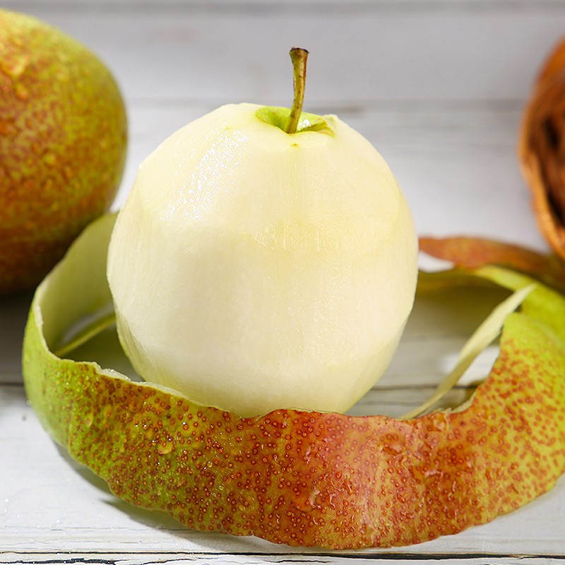 山东阳信鸭梨新鲜时令水果生鲜21年新梨子香梨尝鲜阳信媚梨4斤装