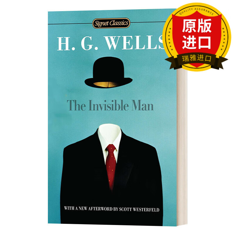 英文原版小说 the invisible man signet classics 隐身人 h.g.