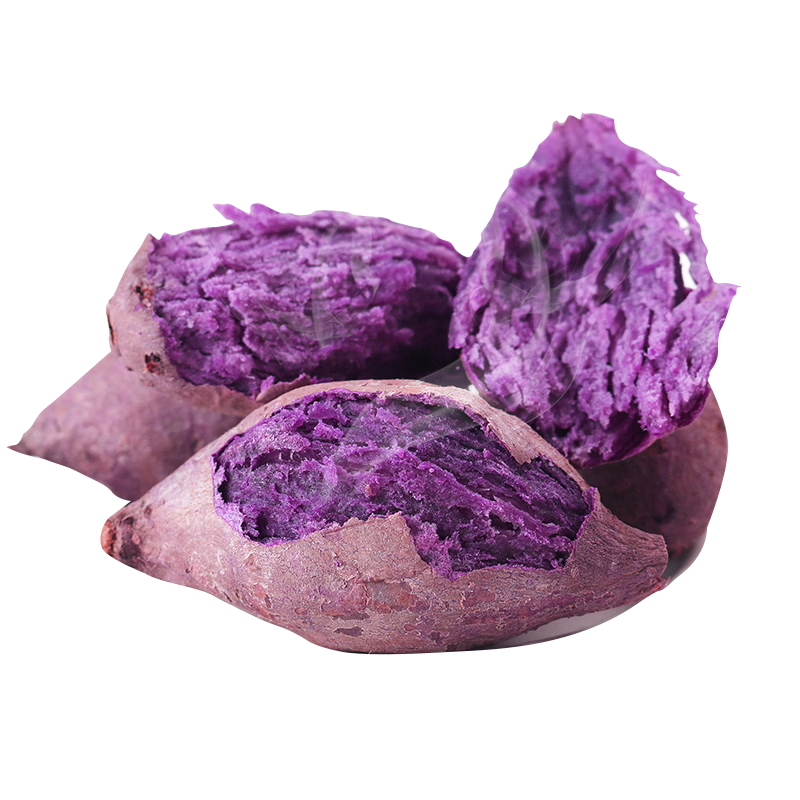 鲁禧广西新鲜紫薯 当季精品紫薯地瓜 软糯香甜健康轻食生鲜蔬菜  精选中果净重4.5斤（单果3两+）