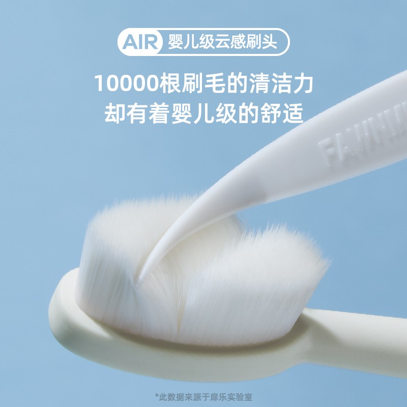 【新品】扉乐电动牙刷(FiliX) Major 伤牙率更低 小魔刷 杜邦刷头 声波震动 白色（呵护刷头*2+清洁刷头*2+万毛细软刷*2）