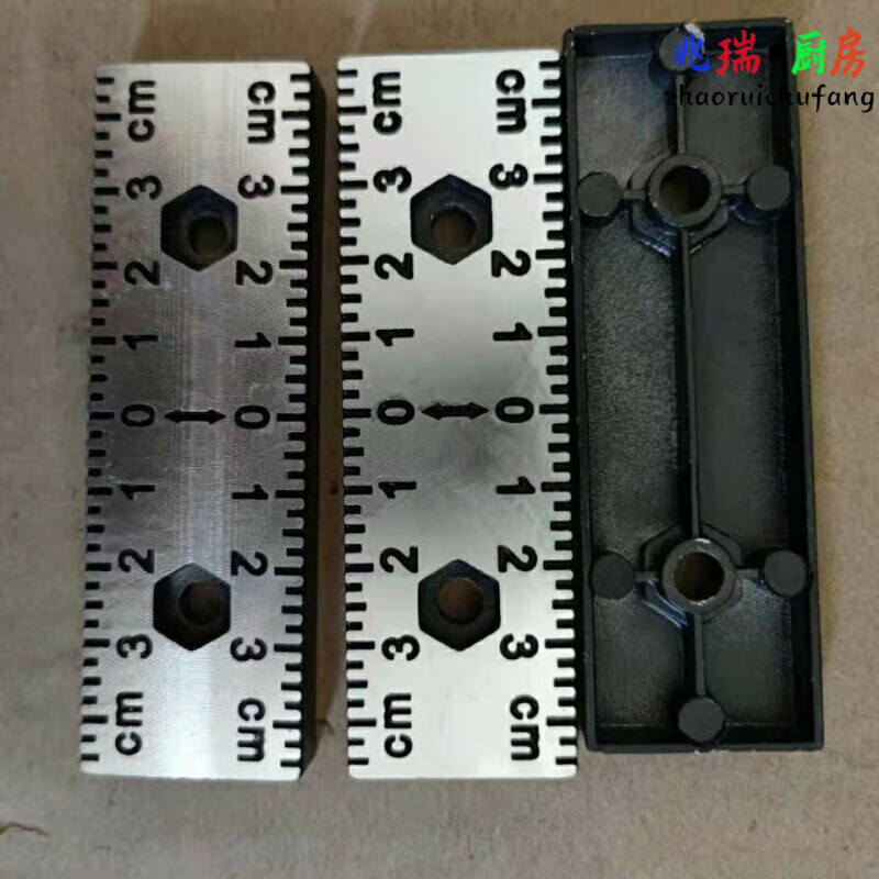 狮奥利兴推刀上的配件尺标槽钢款手动瓷砖切割机推拉刀中部尾部标尺