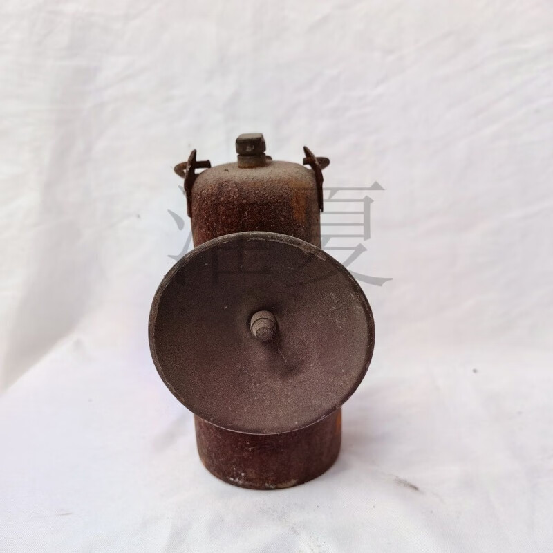 淮夏电石灯民俗老物件嘎斯灯摆件复古怀旧电石灯老旧灯照明灯装饰摆件